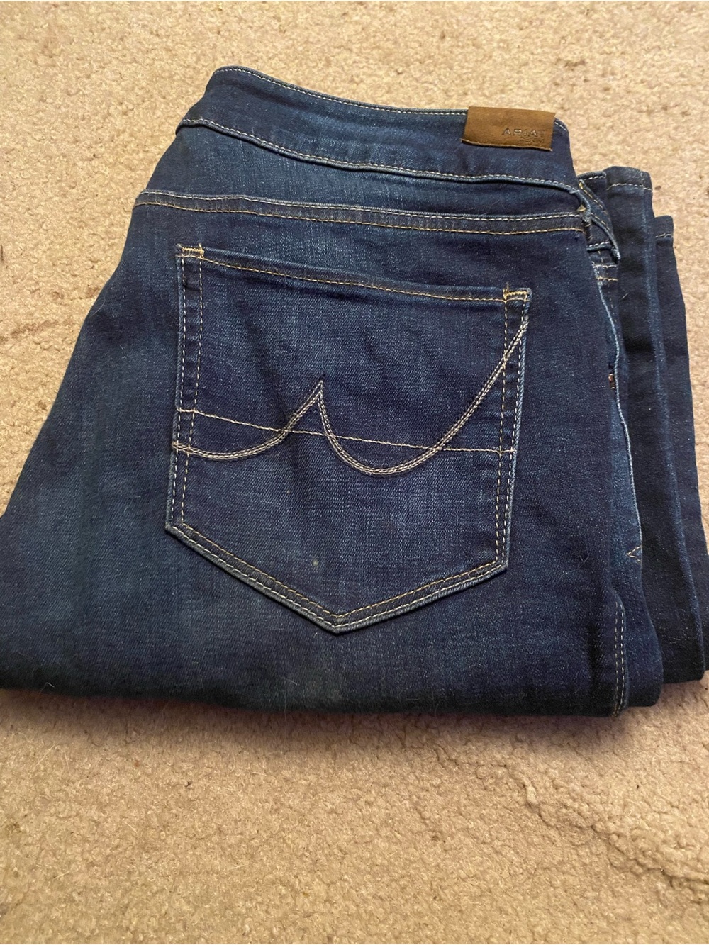 Ariat dark wash flare leg Women's ariat Jeans
